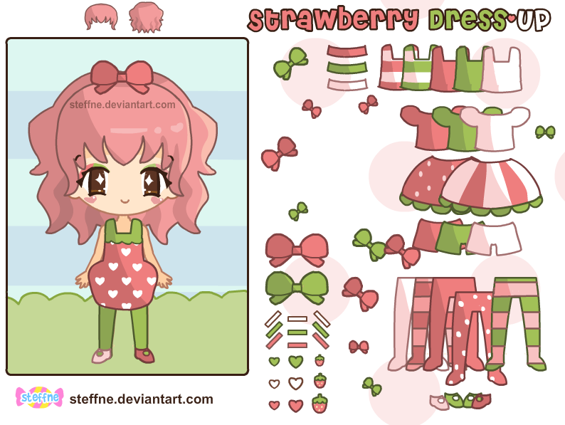 Strawberry Dress Up