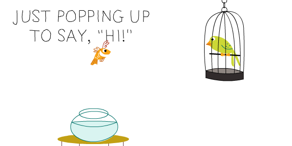 Chris Harding's "Pop-Up Hello" E-Card