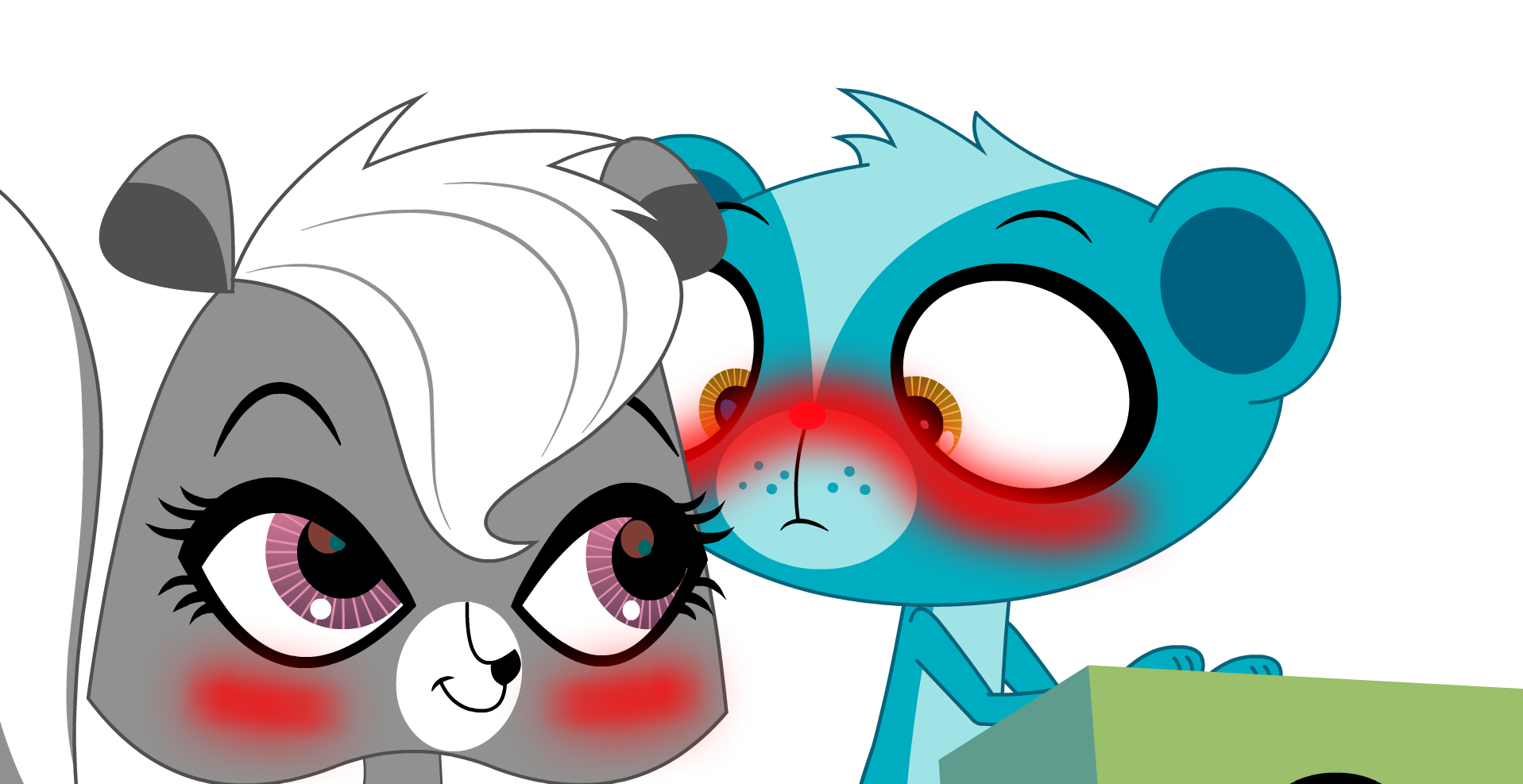 Sunil and Pepper Kiss (LPS Animation)