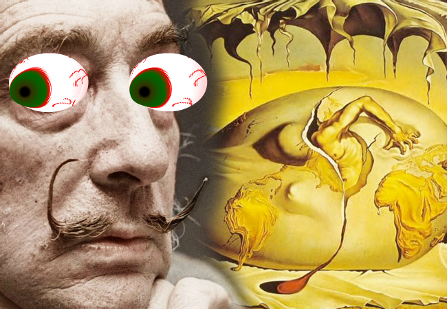 Salvador Dali Eyes