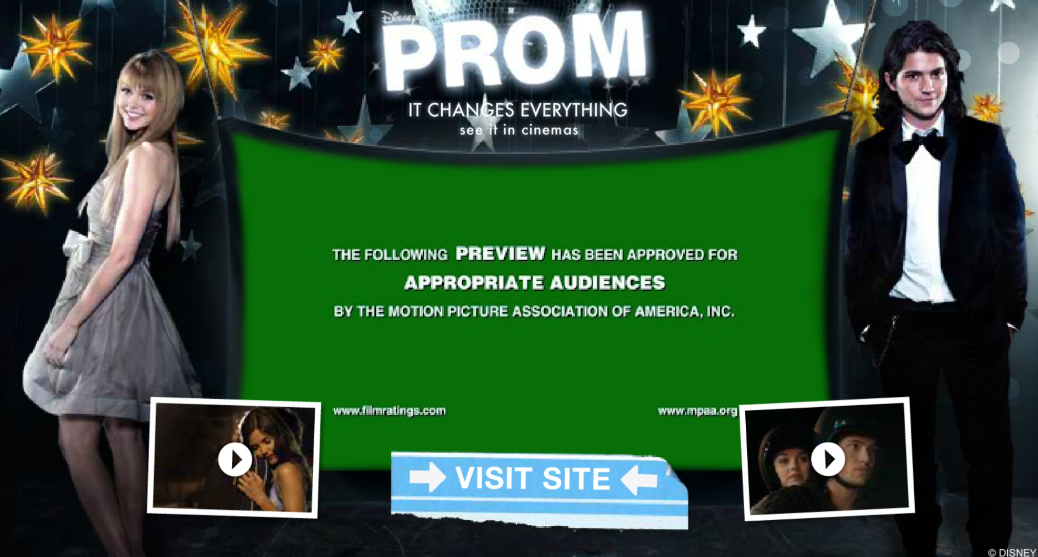 Disney: Prom (Flash Expandable Banner)