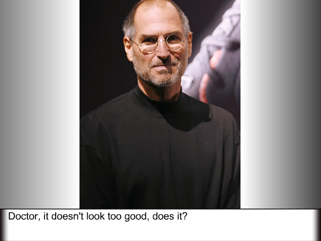 The last moments of Steve Jobs