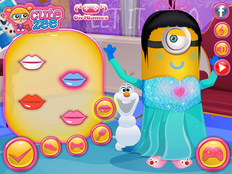 Minions Frozen Design