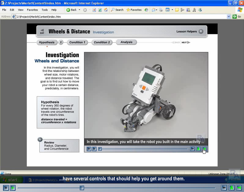 Lego Mindstorms NXT: Teacher Quickstart