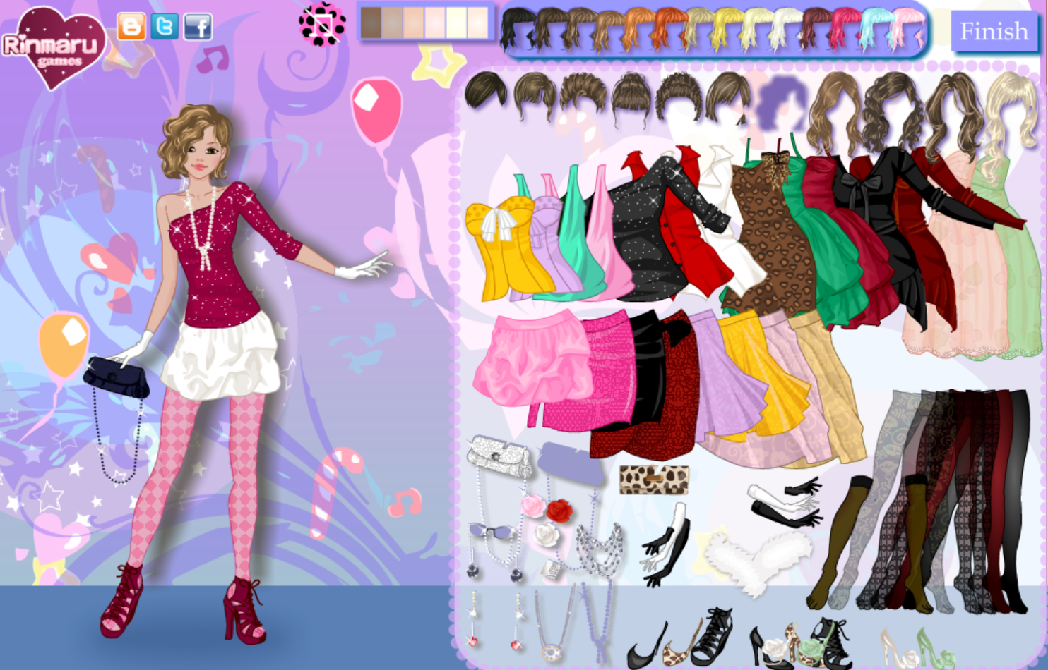 Lovely Prom Dress Up Game