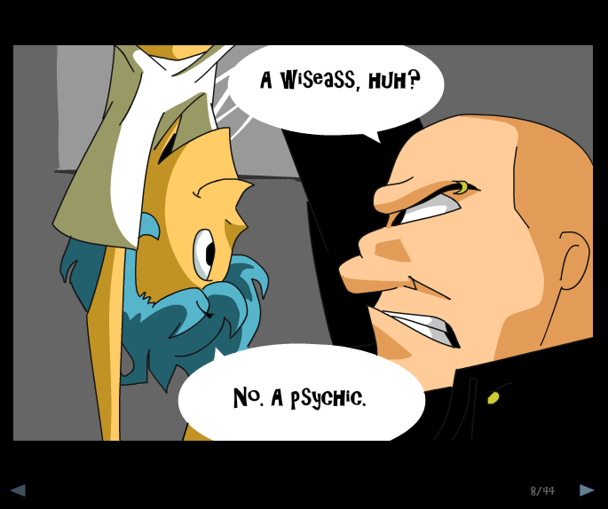 Comic- Nice to meet you