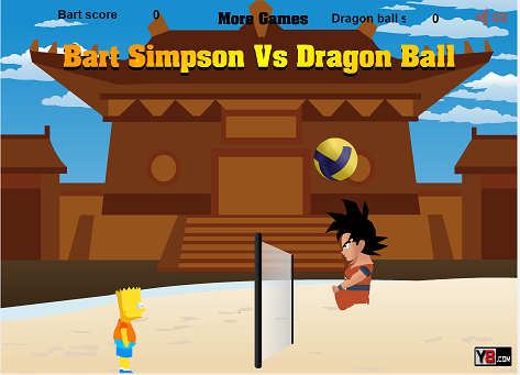 Bart Simpson Vs Dragon Ball