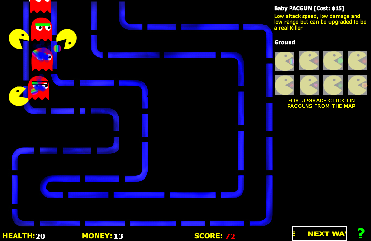 PacGun Tower Defense