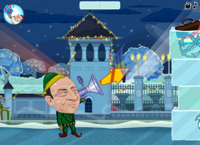 Băsescu vs. Moș Crăciun