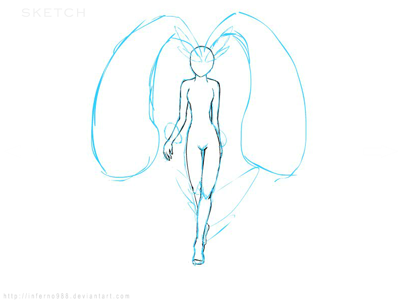 Lopunny Walk Cycle Process