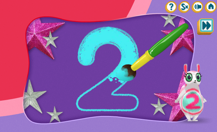 The Numtums: Number Painting