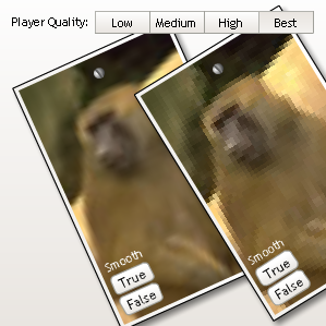 Smooth Bitmap Baboon