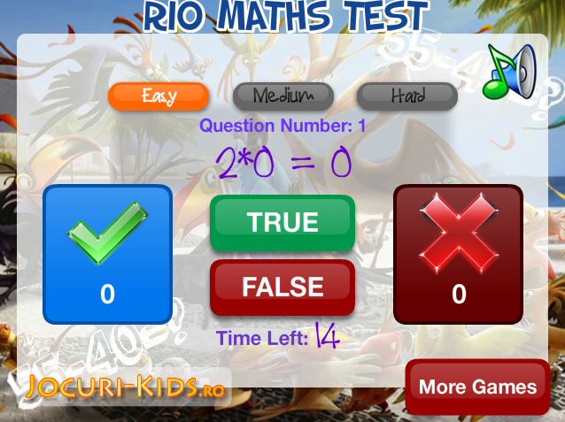 Rio Maths Test