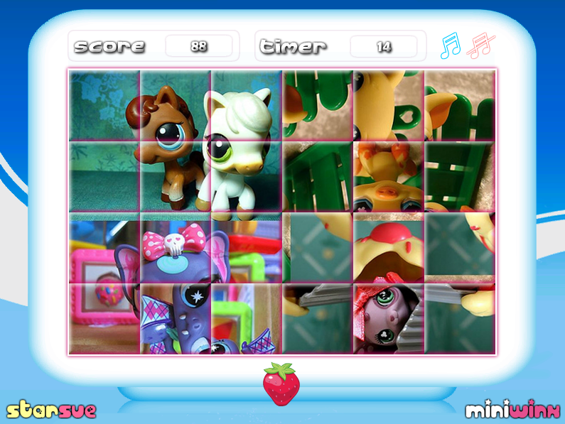 Littlest Pet Shop: Rotate Puzzle