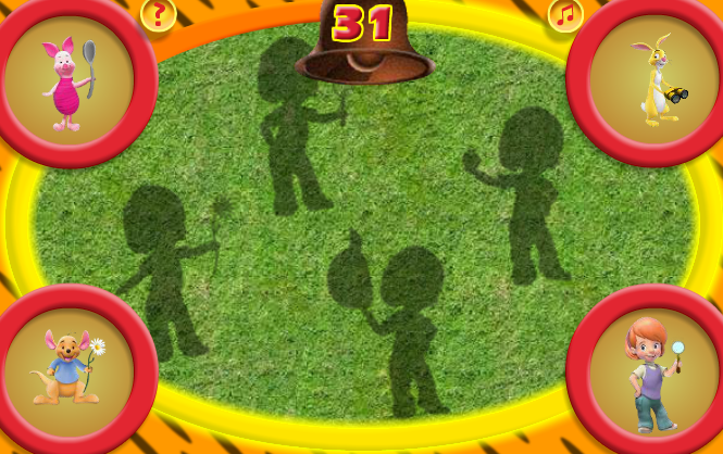 Tigger's Shadow Shapes