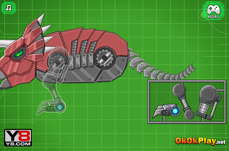 Toy War Robot Triceratops