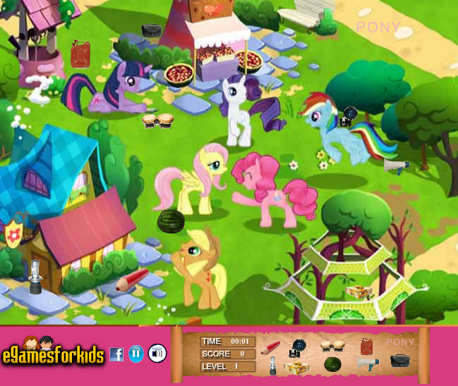 My Little Pony Hidden Object