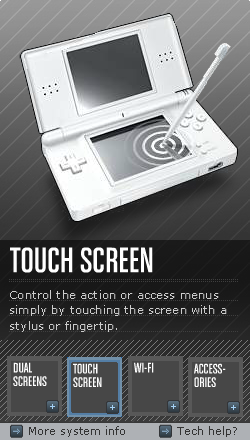 Nintendo DS Lite System Info