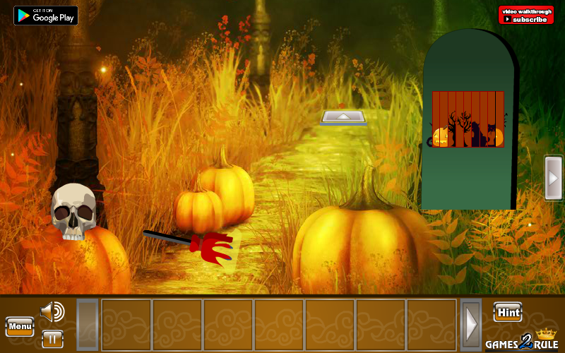 Flying Broom Boy Escape