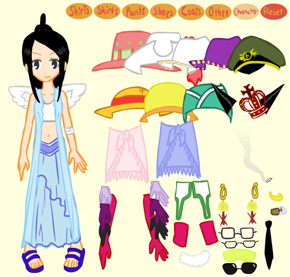 One Piece Girls Chibi Dress Up