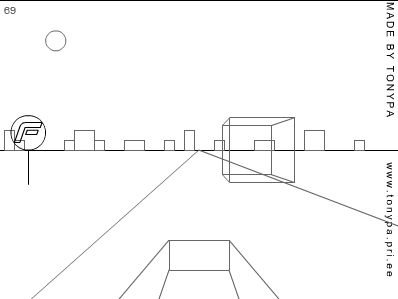 3D Wireframe Highway