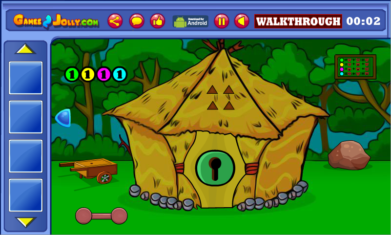 Cute Girl Rescue From Hut