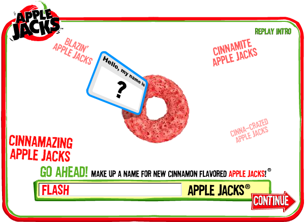 What do you Call New Raging Red Apple Jacks that are Blasted with Cinnamon?