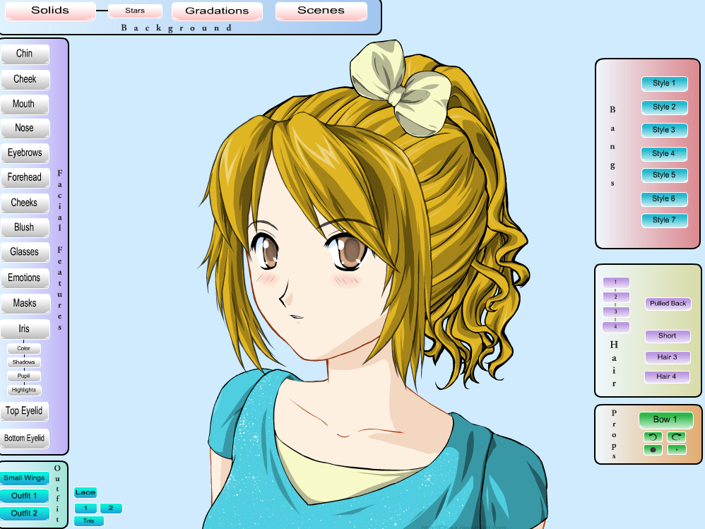 Create A Character - Female V