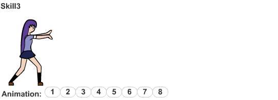 Sakaki - game animations