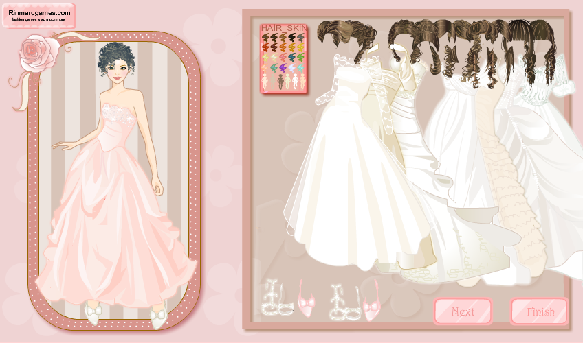 Elegant Bride Dress Up Game