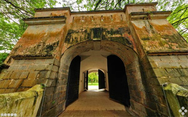 Fort Canning Gate Virtual Reality Image