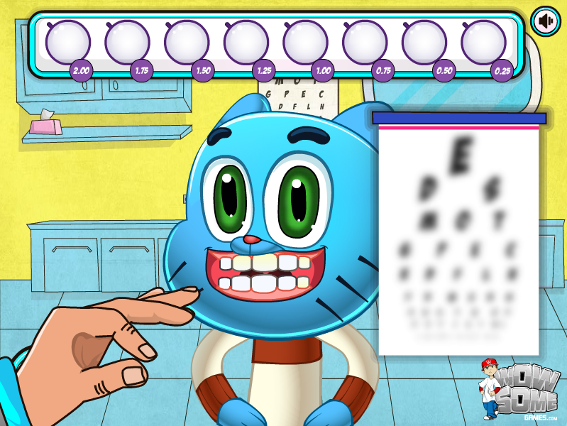 Gumball Eye Doctor