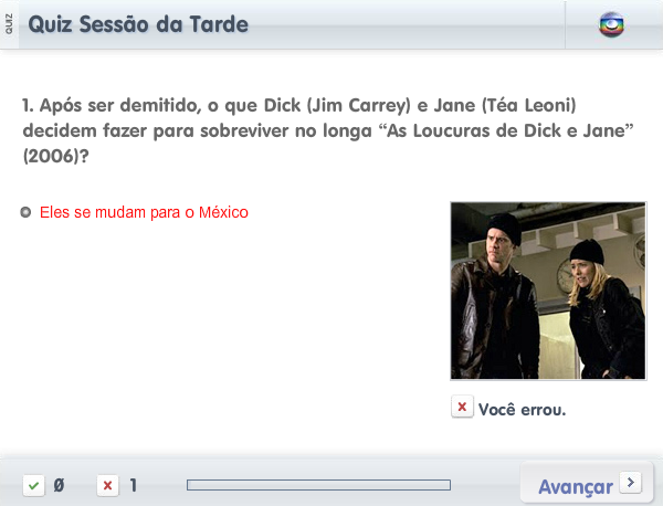 Quiz Sessão da Tarde (2012-05-07)