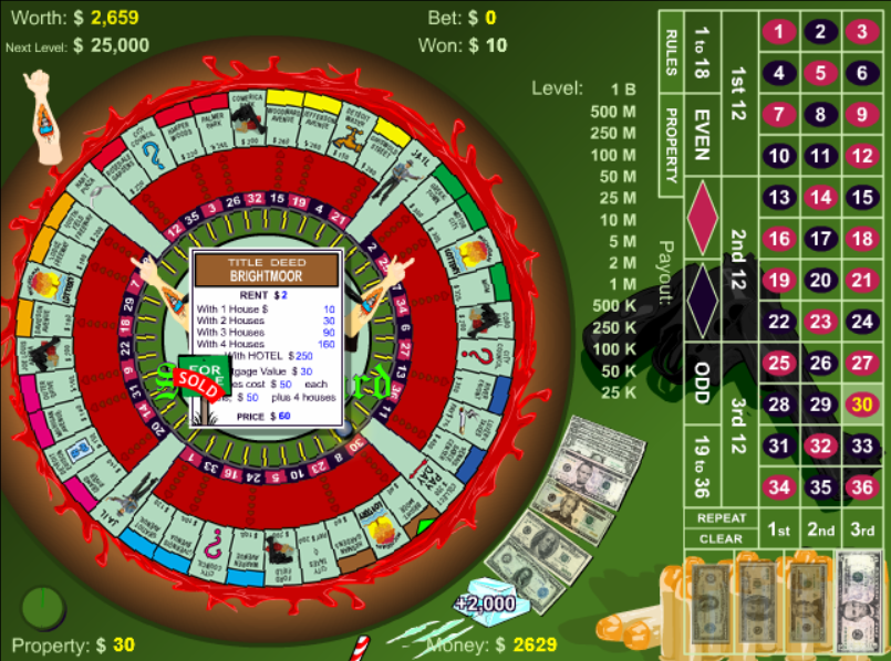 Monopoly Roulette