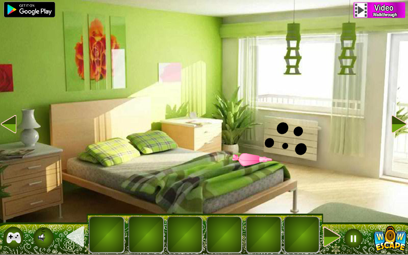 Green Modern House Escape