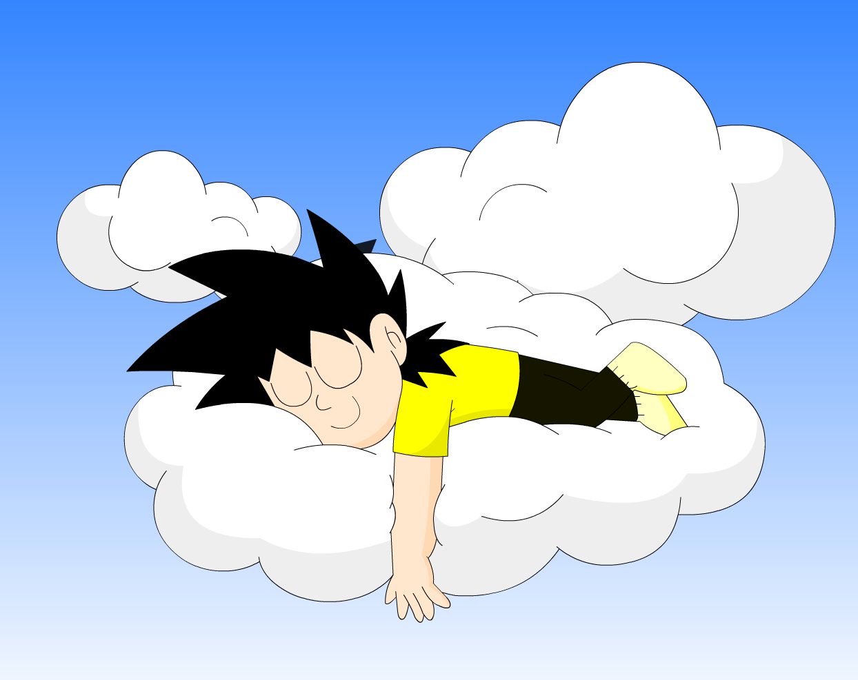 Sleeping on a cloud