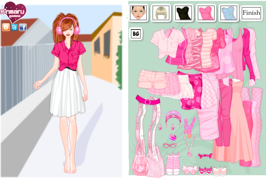 Fashion Addict Dress up Game