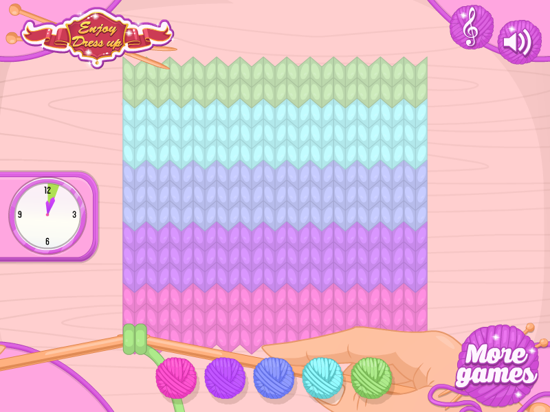 Ellie Scarf Knitting