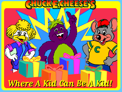 Chuck E. Cheese's Birthday Party Screensaver