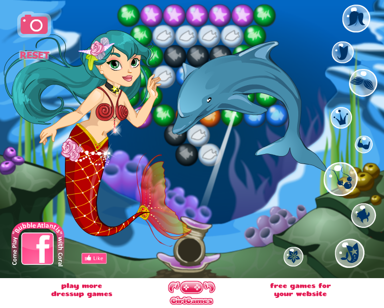 Coral of Atlantis Dressup