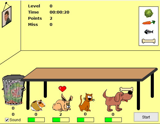 Markus Eichenberger's pet feeding