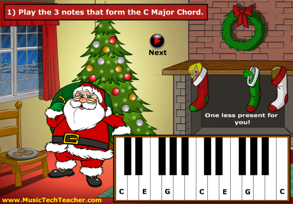 A-CHORD-ing to Santa
