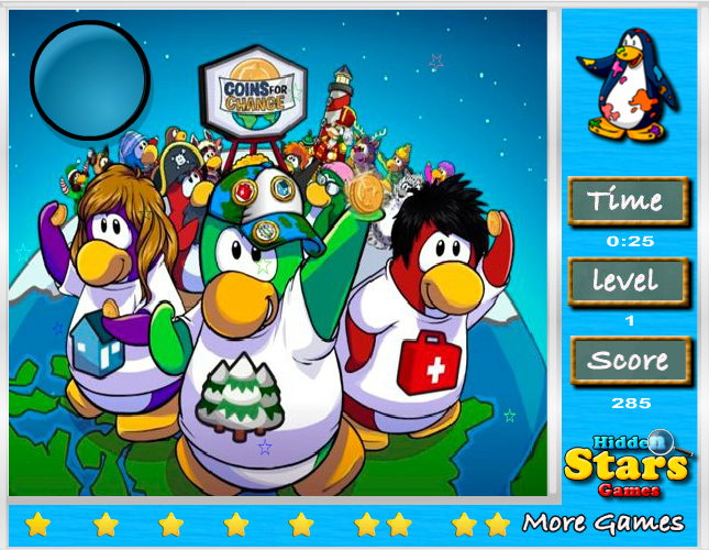 Club Penguin Hidden Stars