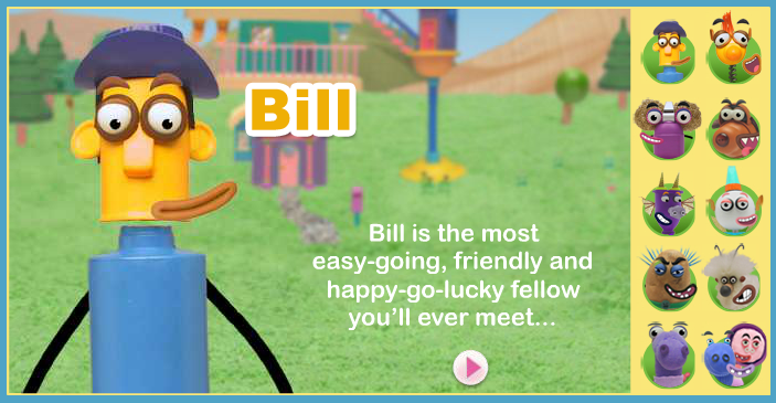 The Adventures Of Bottle Top Bill: Meet The Characters