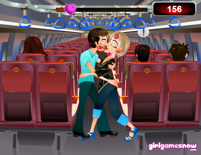 Train Kissing