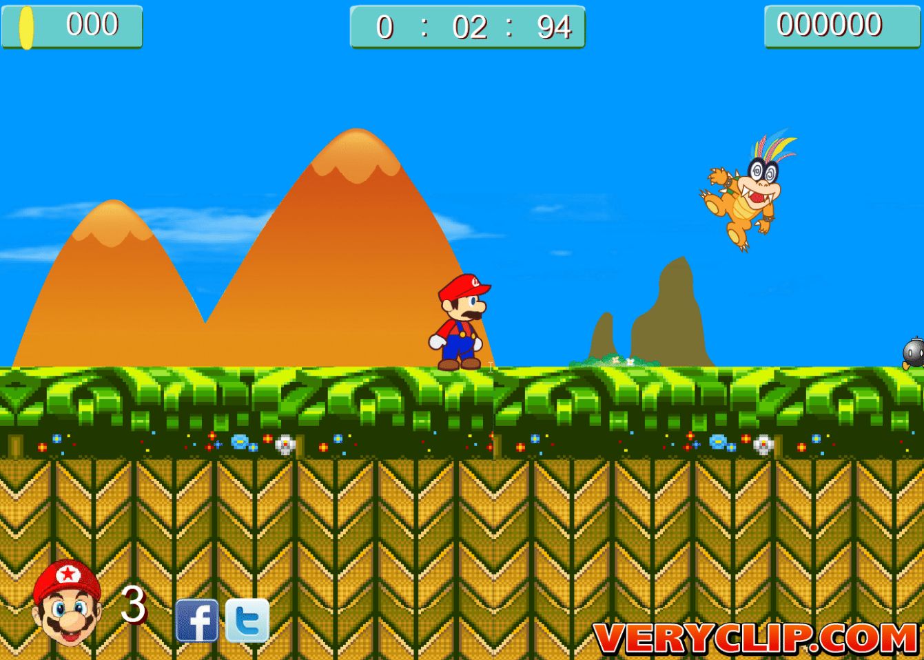 Mario Bros. in Sonic World