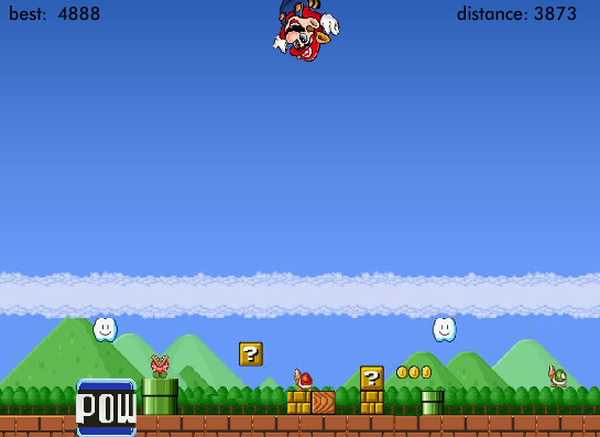 Mario Bros Pow Pow