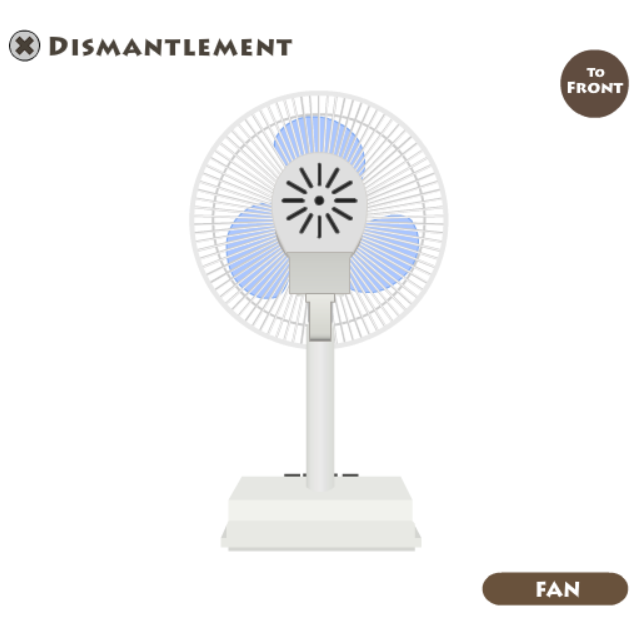 Dismantlement Fan