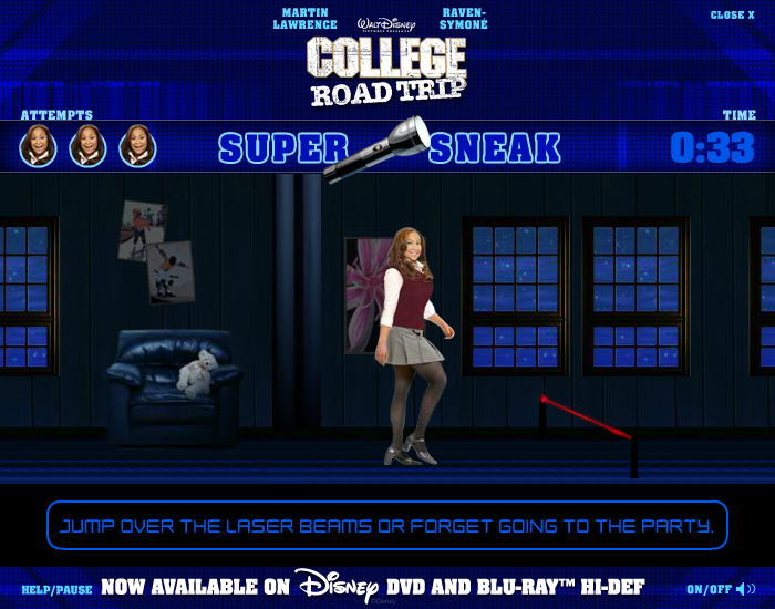 College Road Trip: Super Sneak