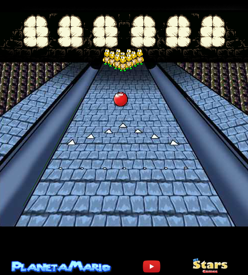 Mario Castle Bowling